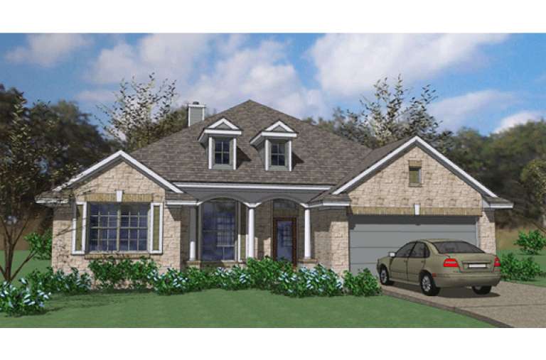House Plan House Plan #16040 Front Elevation