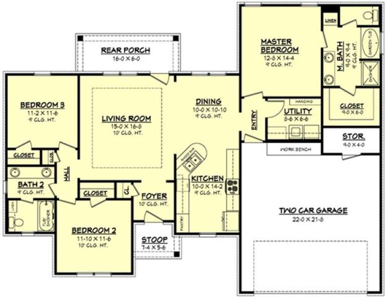 House Plan House Plan #16070 Drawing 1