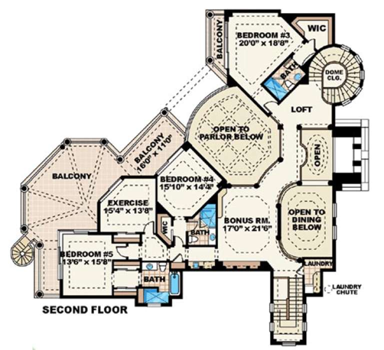 House Plan House Plan #16079 Drawing 2