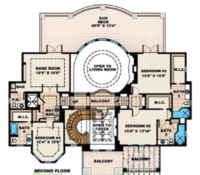 Floorplan 2 for House Plan #1018-00196