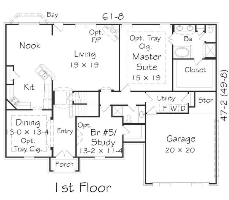 House Plan House Plan #16096 Drawing 1
