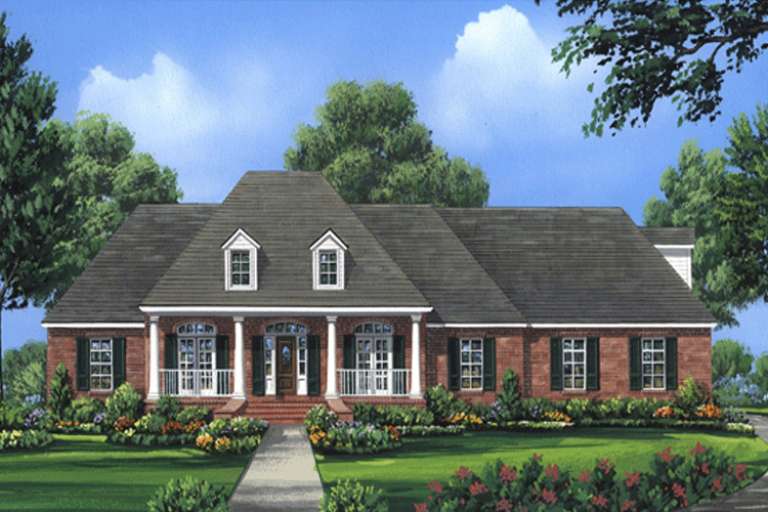 House Plan House Plan #16118 Front Elevation