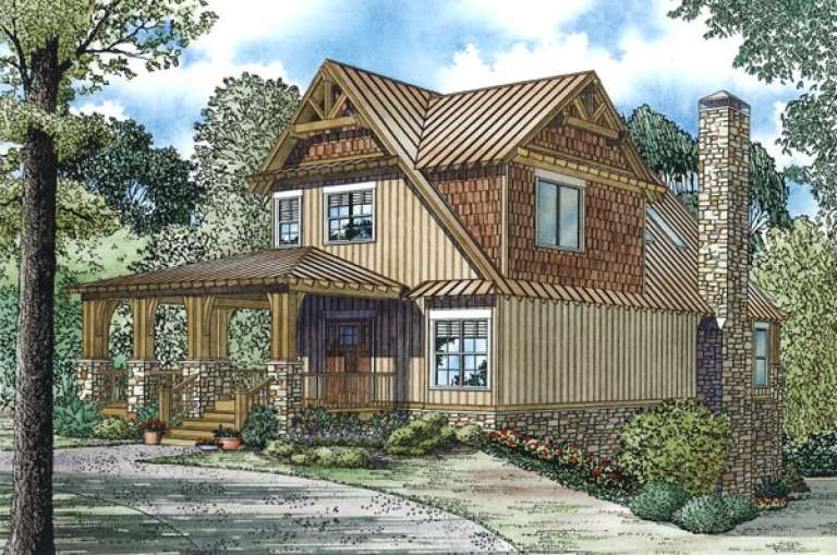 House Plan House Plan #16122 Front Elevation