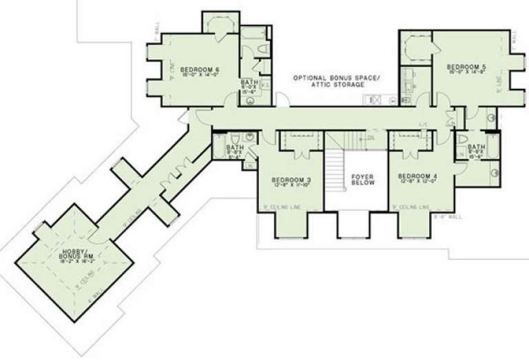 House Plan House Plan #16138 Drawing 2