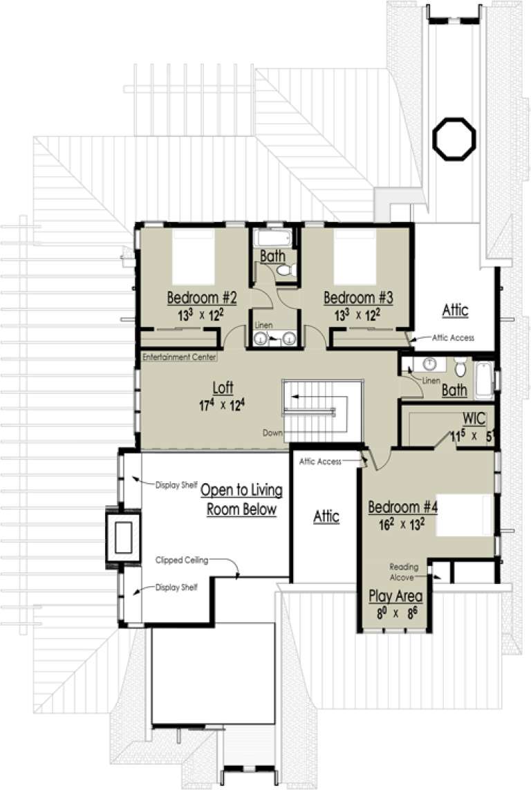 House Plan House Plan #16148 Drawing 2