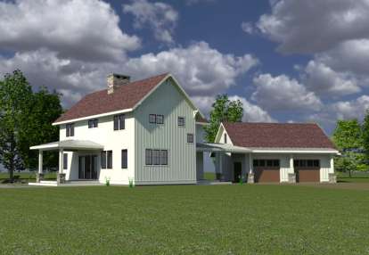 Farmhouse House Plan #7806-00016 Elevation Photo