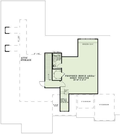 Floorplan 2 for House Plan #110-00995