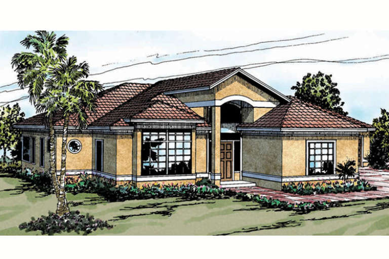 House Plan House Plan #16250 Front Elevation