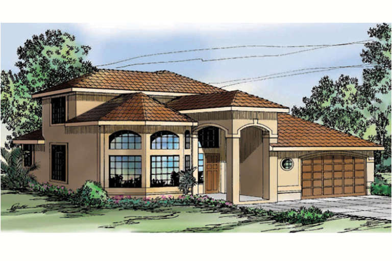 House Plan House Plan #16263 Front Elevation