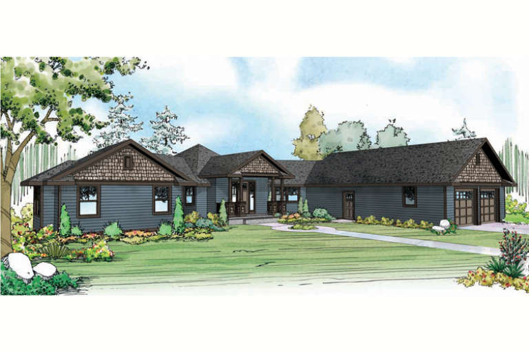 House Plan House Plan #16281 Front Elevation