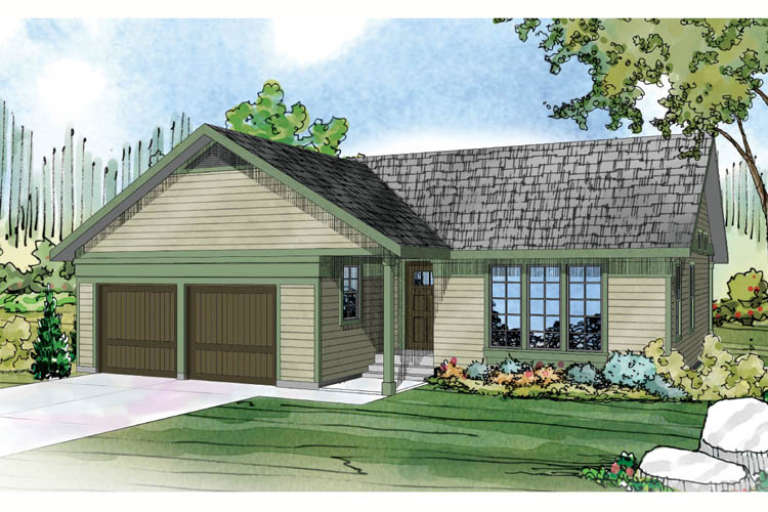 House Plan House Plan #16282 Front Elevation