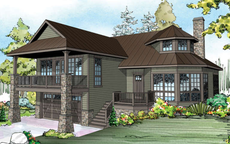 House Plan House Plan #16283 Front Elevation
