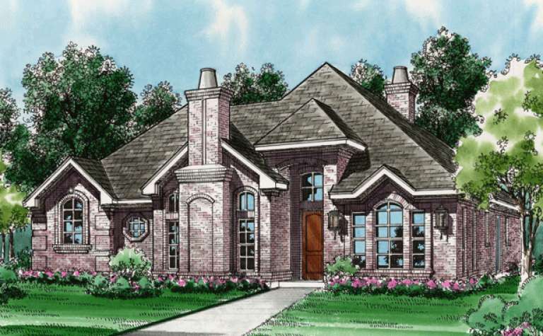 House Plan House Plan #16322 Front Elevation