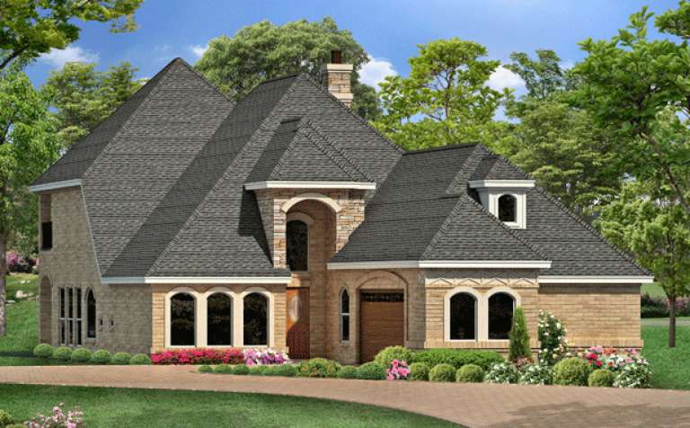 House Plan House Plan #16347 Front Elevation