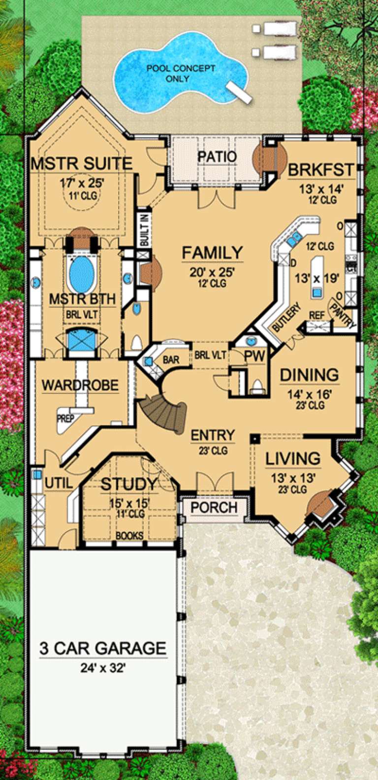 House Plan House Plan #16354 Drawing 1