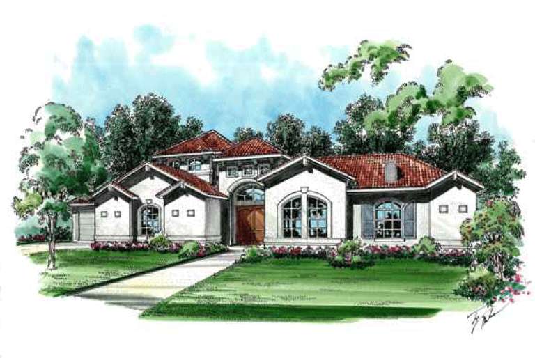 House Plan House Plan #16388 Front Elevation