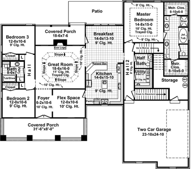 House Plan House Plan #16416 Drawing 1