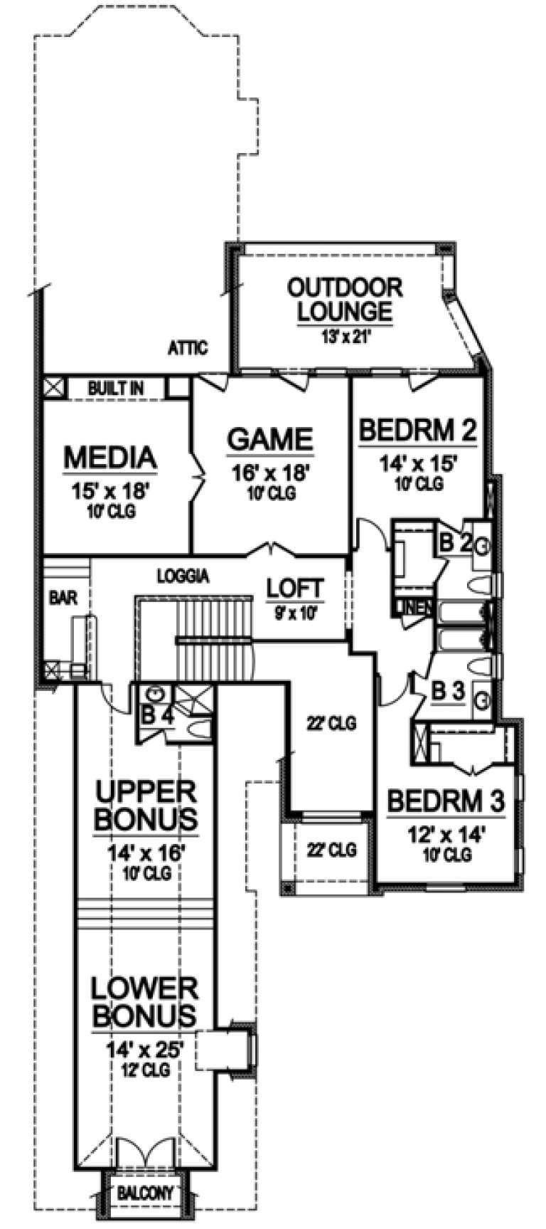House Plan House Plan #16439 Drawing 2