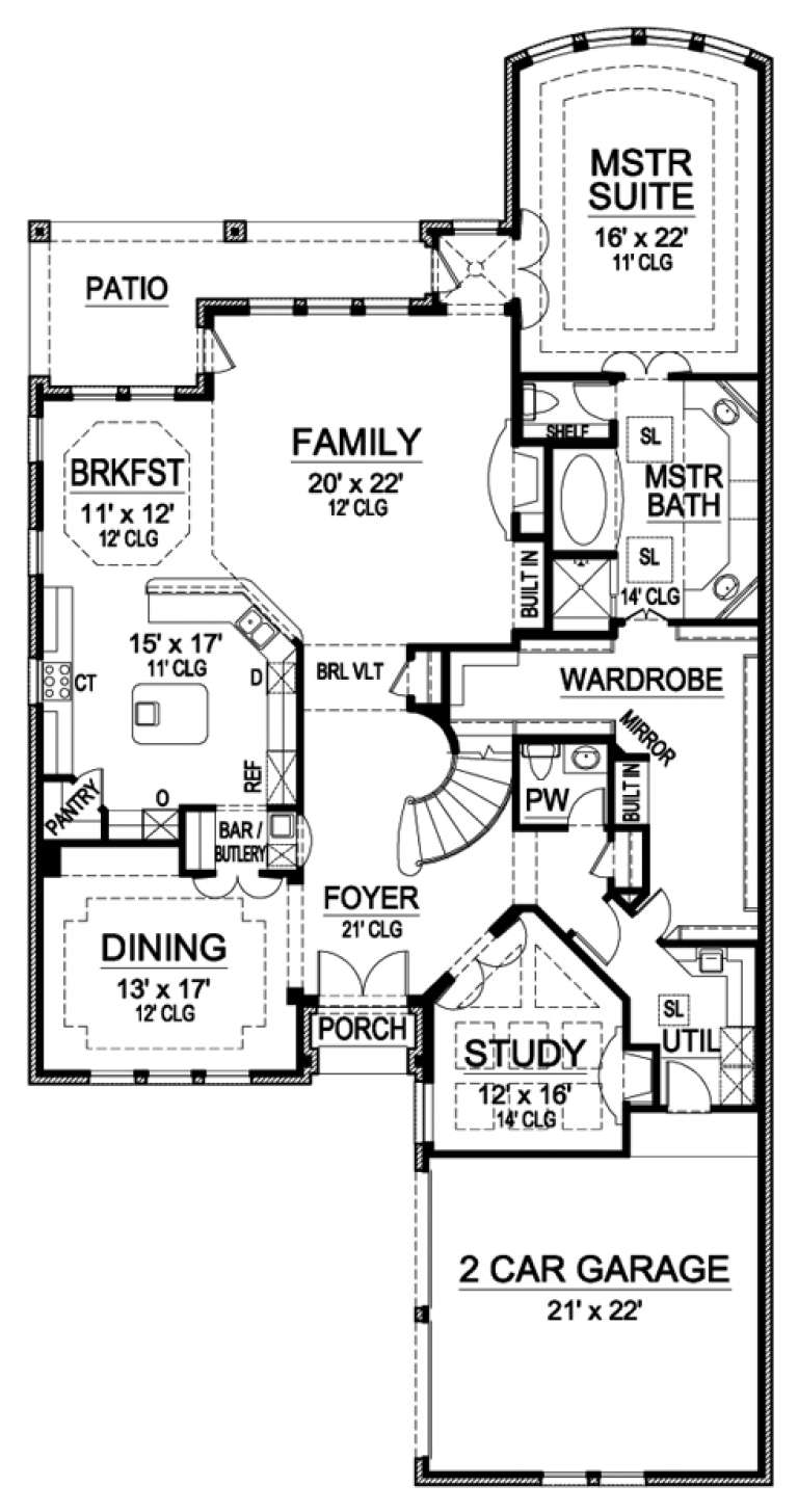 House Plan House Plan #16527 Drawing 1