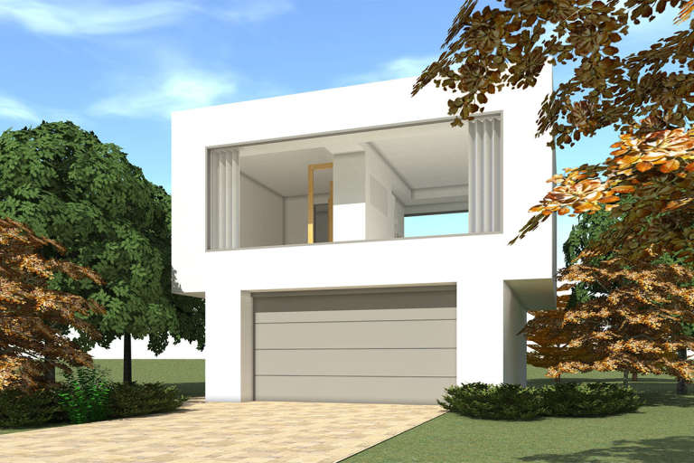 House Plan House Plan #16561 Front Elevation 