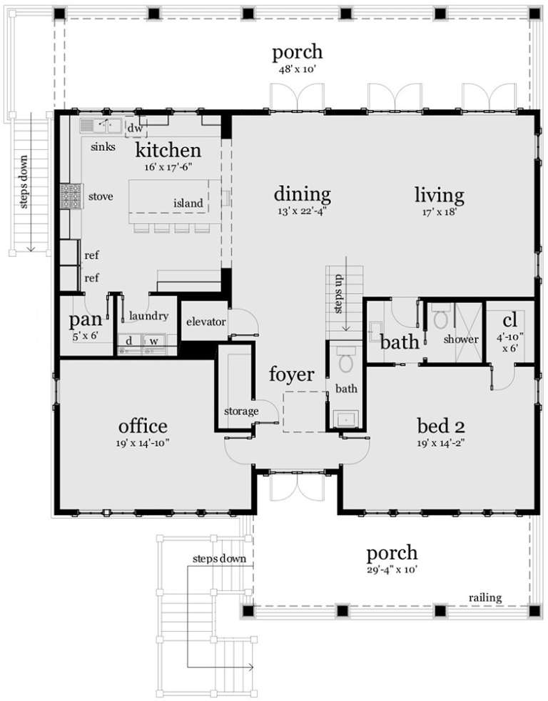 House Plan House Plan #16572 Drawing 1