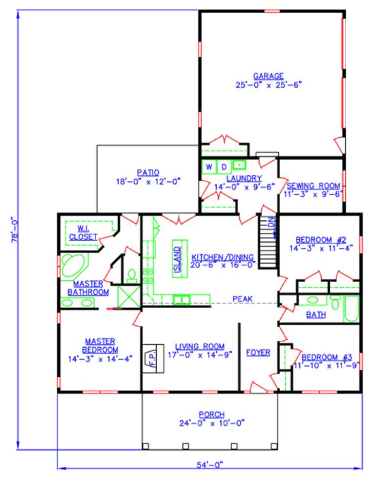 House Plan House Plan #16591 Drawing 1