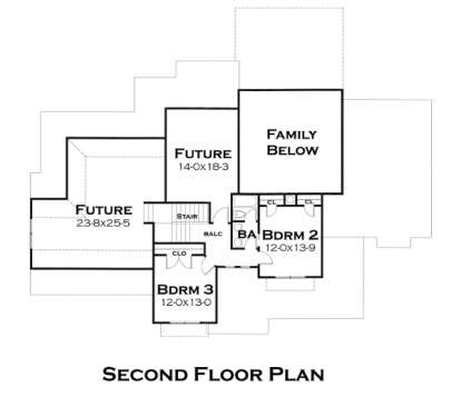 Floorplan 2 for House Plan #9401-00084