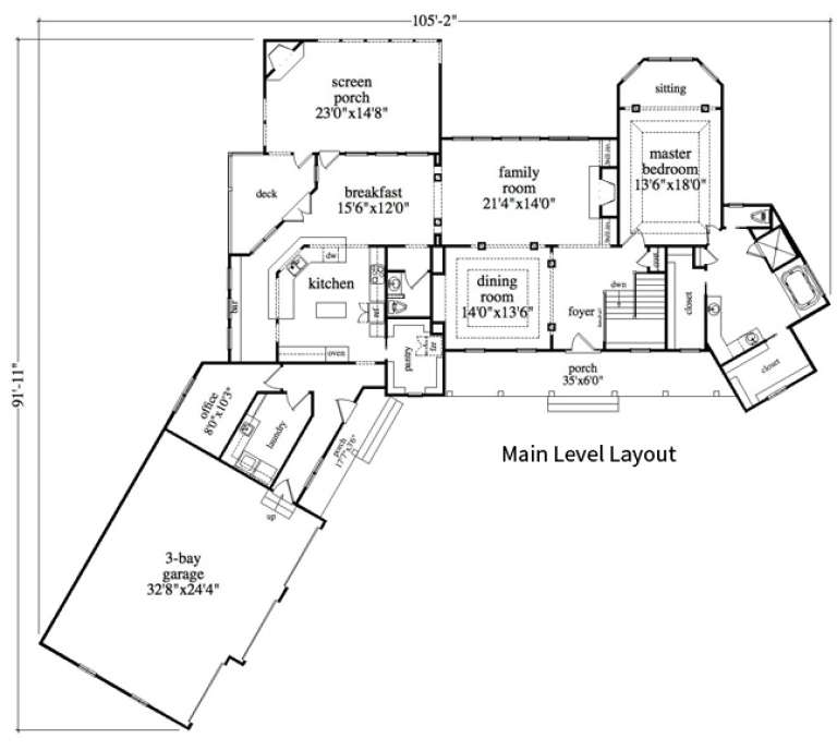 House Plan House Plan #16603 Drawing 1