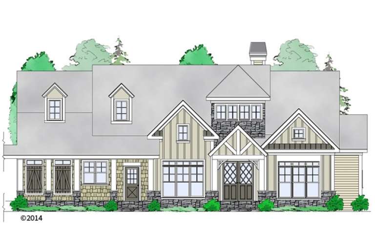 House Plan House Plan #16607 Front Elevation