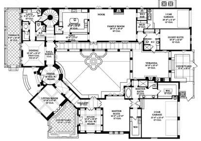 Main Floor  for House Plan #3978-00003
