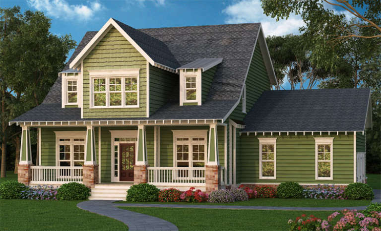 House Plan House Plan #16630 Front Elevation