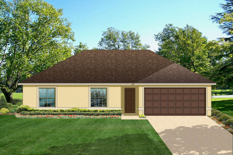 House Plan House Plan #16665 Front Elevation