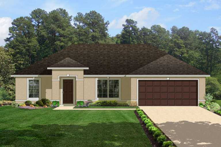 House Plan House Plan #16671 Front Elevation