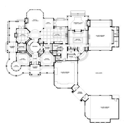 Floorplan 1 for House Plan #341-00303