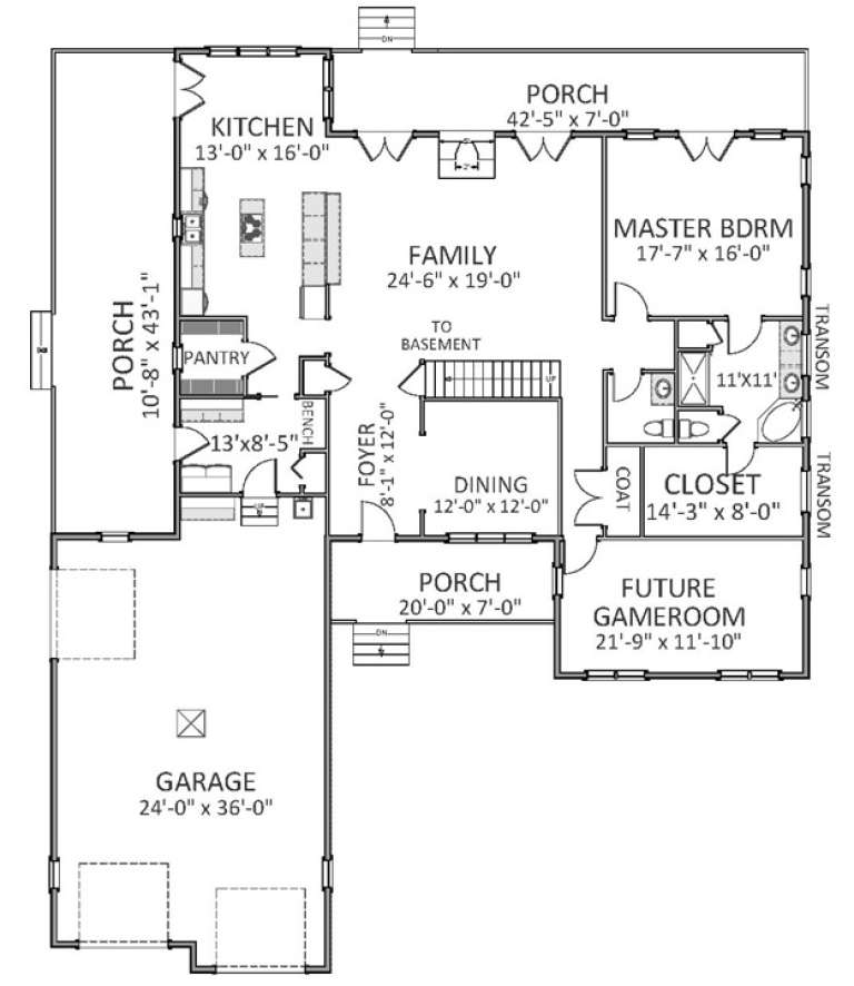 House Plan House Plan #16706 Drawing 1