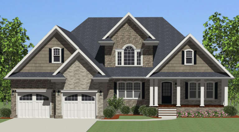 House Plan House Plan #16727 Front Elevation