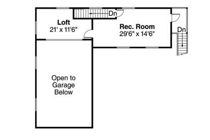 Floorplan 2 for House Plan #035-00684