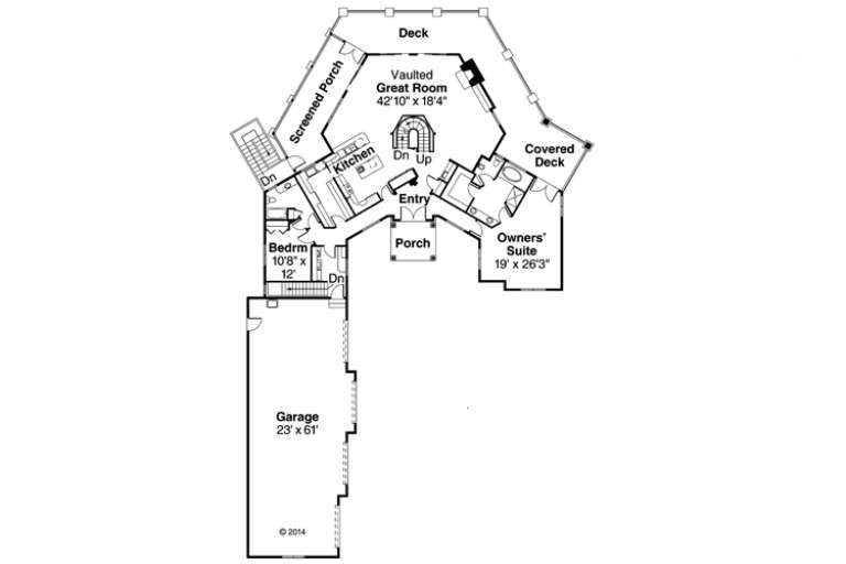 House Plan House Plan #16747 Drawing 1