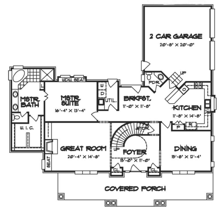 House Plan House Plan #16779 Drawing 1