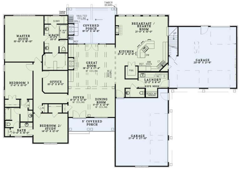 House Plan House Plan #16803 Drawing 1