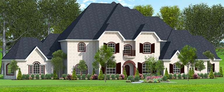 House Plan House Plan #16836 Front Elevation