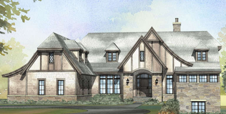 House Plan House Plan #16860 Front Elevation