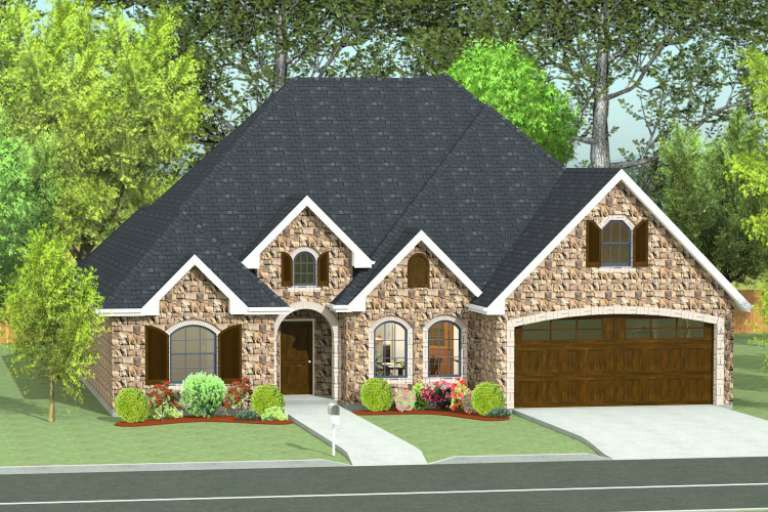 House Plan House Plan #16862 Front Elevation