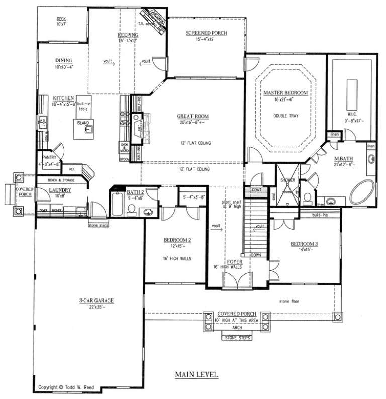 House Plan House Plan #16877 Drawing 1