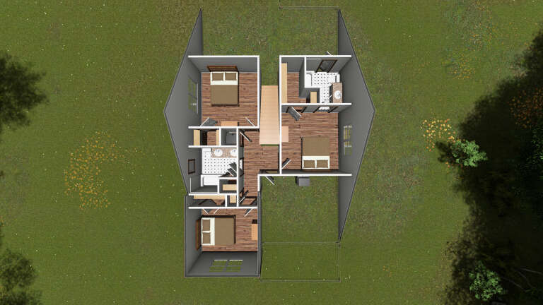 House Plan House Plan #16894 Drawing 4