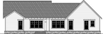 Craftsman House Plan #348-00242 Elevation Photo