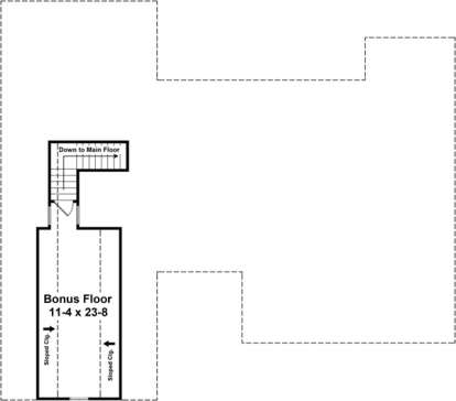 Bonus Room for House Plan #348-00242
