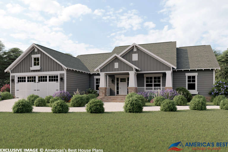 House Plan House Plan #16912 Front Elevation 