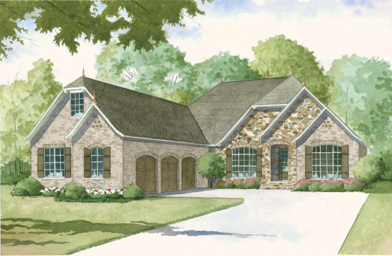 House Plan House Plan #16983 Front Elevation