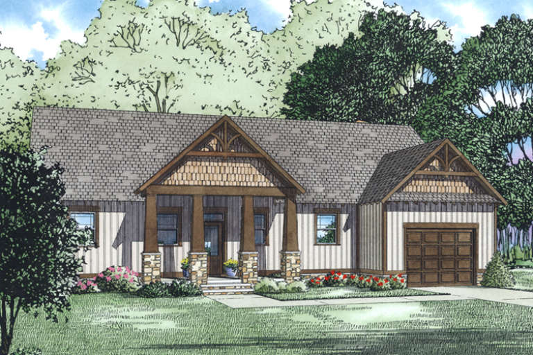 House Plan House Plan #17003 Front Elevation